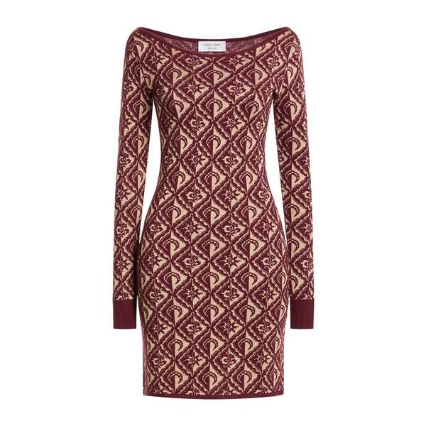 【送料無料】 マリーン セル レディース ワンピース トップス Mini dresses Red|asty