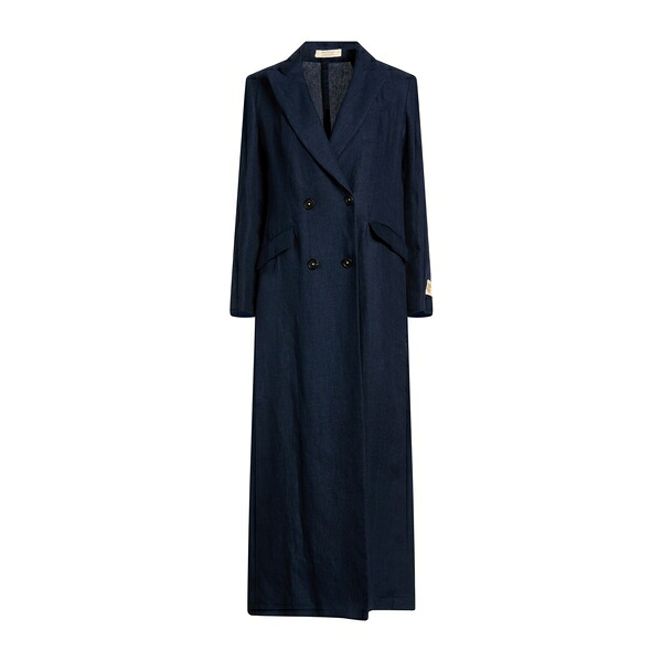 【貨物輸送無料】 マッシモ アルバ レディース 上衣＆上衣 アウター Overcoats \u0026 Trench Coats Blue