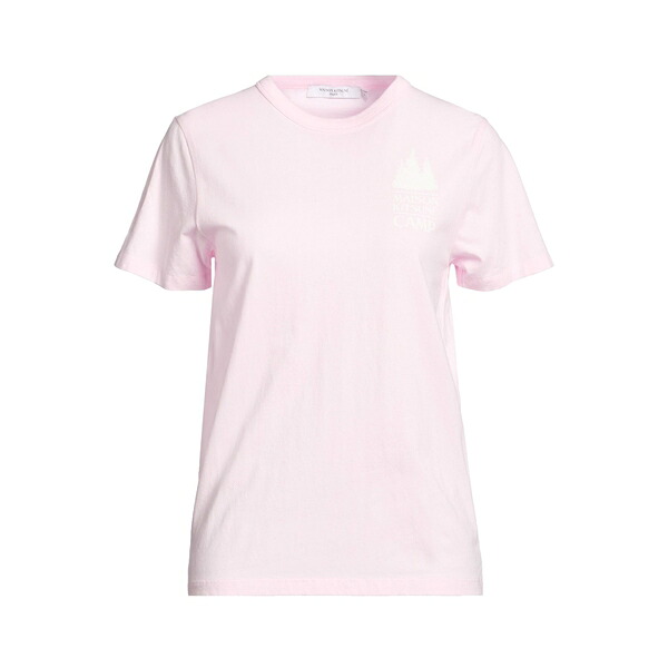 【貨物輸送無料】 棲み家 狐狸 レディース プルオーバー トップス T-shirts Pink