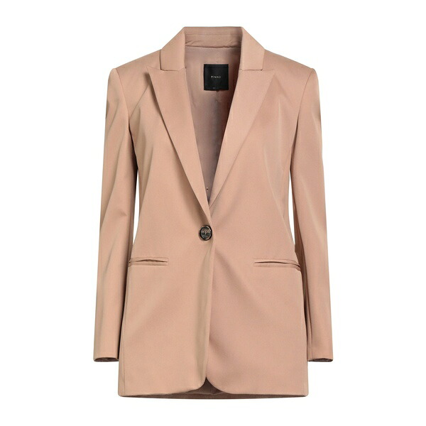 【送料無料】 ピンコ レディース ジャケット＆ブルゾン アウター Blazers Beige｜asty