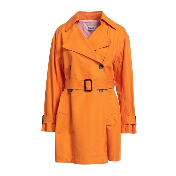 【貨物輸送無料】 アニー 光の都市 レディース 上衣＆上衣 アウター Overcoats \u0026 Trench Coats Orange