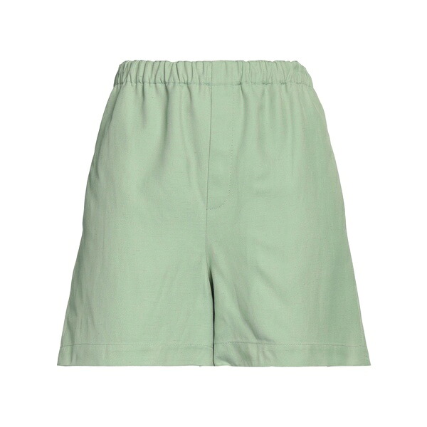 【送料無料】 ルルー スタジオ レディース カジュアルパンツ ボトムス Shorts & Bermuda Shorts Green｜asty