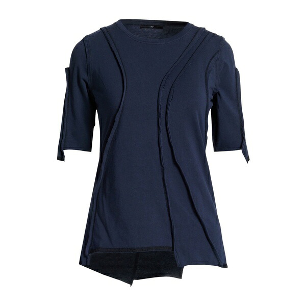 【貨物輸送無料】 御機嫌 レディース プルオーバー トップス T-shirts Blue