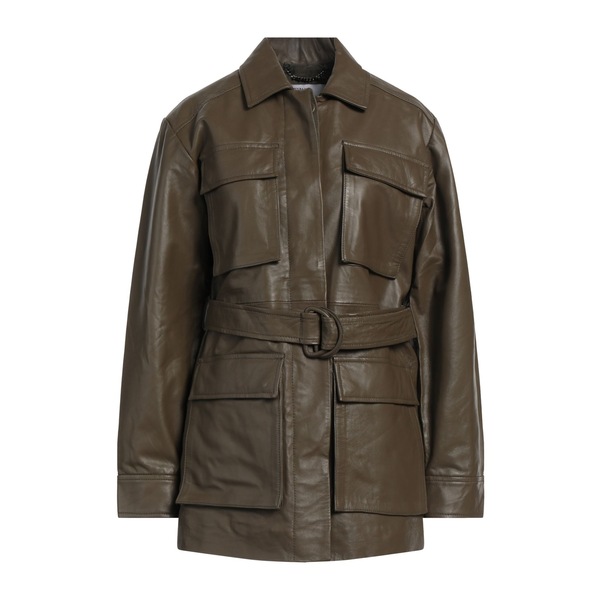 【貨物輸送無料】 ムーバー レディース 上衣＆上衣 アウター Jackets Green レディースファッション-コート・ジャケット