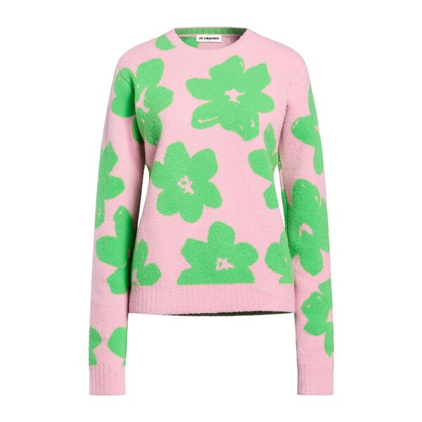 【貨物輸送無料】 ジル・サンダー レディース 編み物\u0026ティーシャツ アウター Sweaters Pink