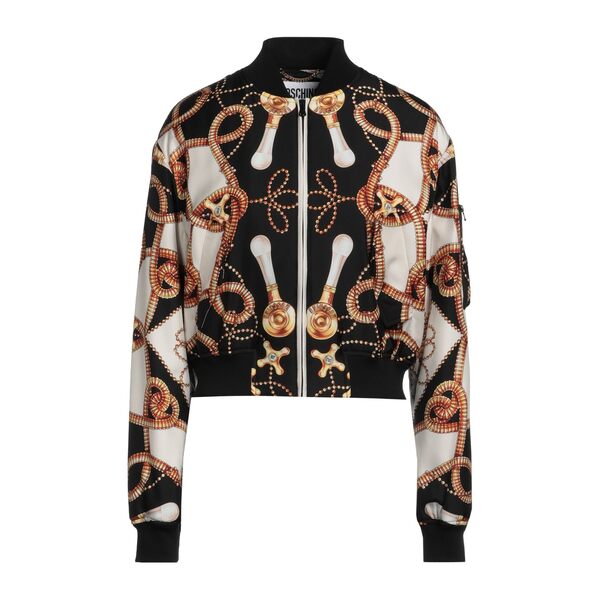【貨物輸送無料】 モスキーノ レディース 上衣＆上衣 アウター Jackets Black