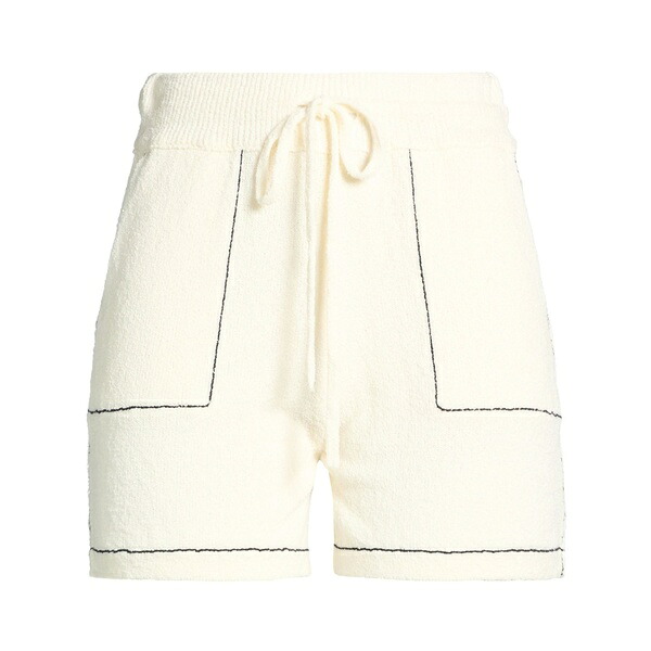 【送料無料】 ロベルトコリーナ レディース カジュアルパンツ ボトムス Shorts \u0026 Bermuda Shorts White