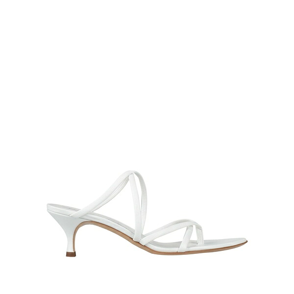 【送料無料】 カサディ レディース サンダル シューズ Thong sandals White｜asty