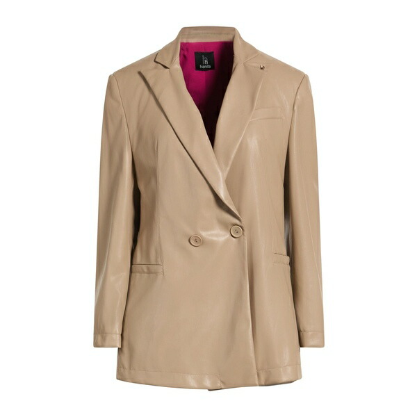 【貨物輸送無料】 ハニタ レディース 上衣＆上衣 アウター Blazers Beige