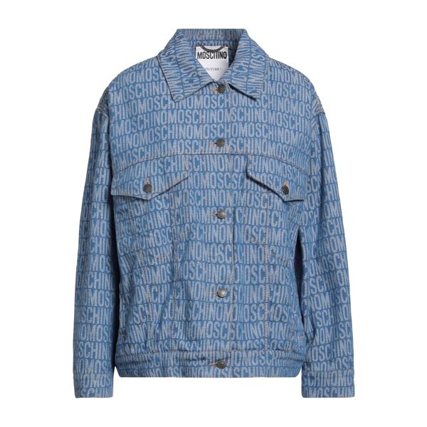 【貨物輸送無料】 モスキーノ レディース 上衣＆上衣 アウター Denim outerwear Blue