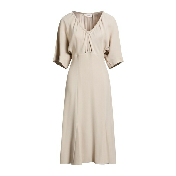 【貨物輸送無料】 アグノラ レディース 衣裳 トップス Midi dresses Beige