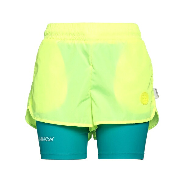 【貨物輸送無料】 バロウ レディース 心地好いズボン下 ボトムス Shorts \u0026 Bermuda Shorts Yellow