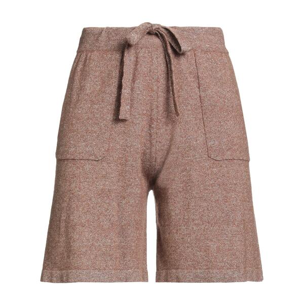 【送料無料】 フェデーリ レディース カジュアルパンツ ボトムス Shorts & Bermuda Shorts Brown|asty