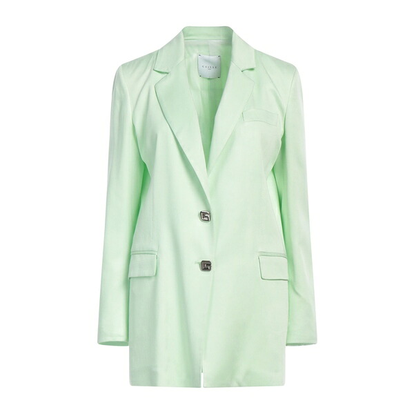 【貨物輸送無料】 ガレパリ レディース 上衣＆上衣 アウター Blazers Green コート・ジャケット-レディースファッション
