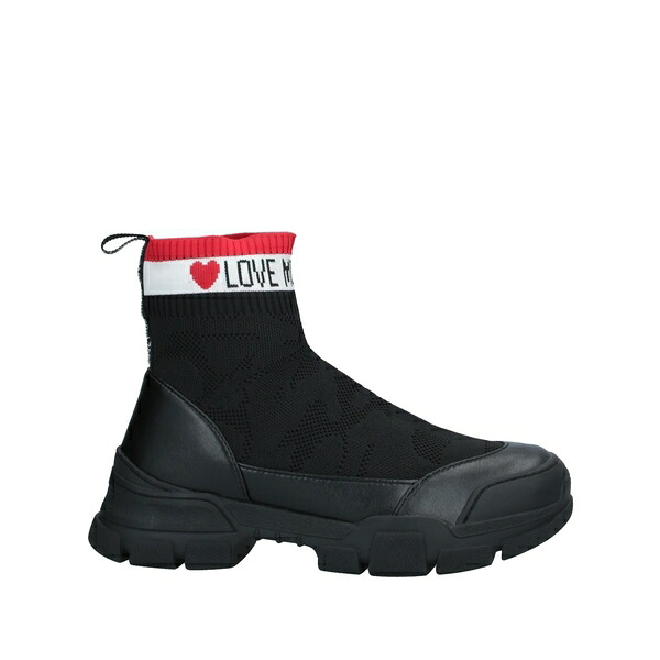 【送料無料】 モスキーノ レディース スニーカー シューズ Sneakers Black｜asty