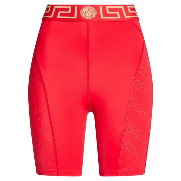 【貨物輸送無料】 ヴェルサーチ レディース 心地好いズボン下 ボトムス Shorts \u0026 Bermuda Shorts Red