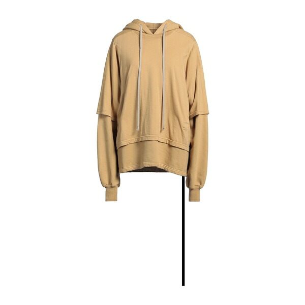 【貨物輸送無料】 リックオウエンス レディース パーカー・スウェットシャツ アウター Sweatshirts Beige