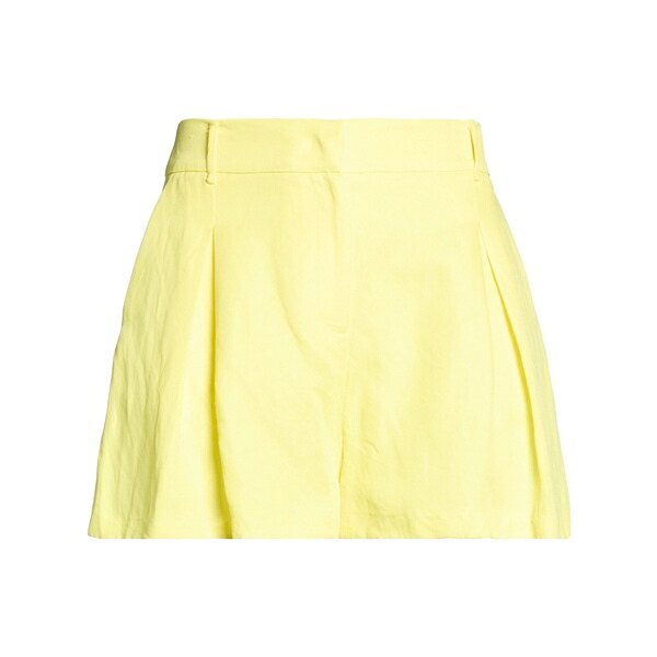 【貨物輸送無料】 ツイン仕掛ける レディース 心地好いズボン下 ボトムス Shorts \u0026 Bermuda Shorts Yellow