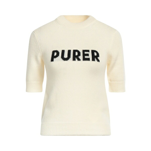 【送料無料】 スポーツマックス レディース ニット&セーター アウター Sweaters White|asty