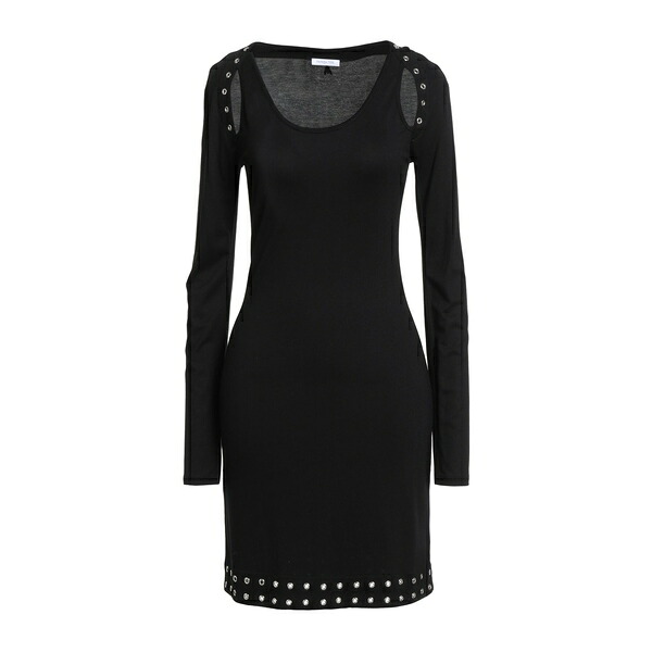 【送料無料】 パトリツィア ペペ レディース ワンピース トップス Mini dresses Black｜asty