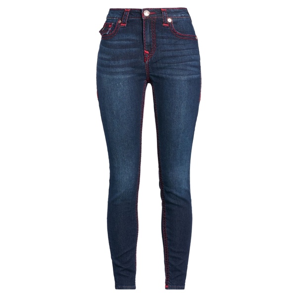 【貨物輸送無料】 トゥルーレリジョン レディース ジーンズズボン下 ボトムス Jeans Blue