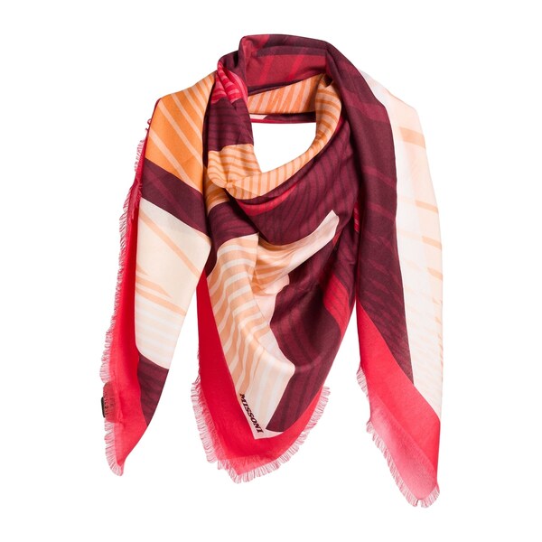 【貨物輸送無料】 ミッソーニ レディース えり巻き・袈裟・えり巻き 付属物 Scarves Red