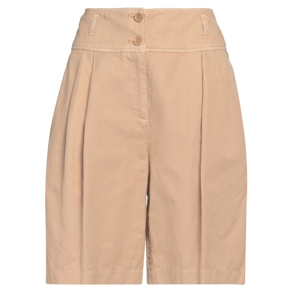 【送料無料】 アスペジ レディース カジュアルパンツ ボトムス Shorts & Bermuda Shorts Beige|asty
