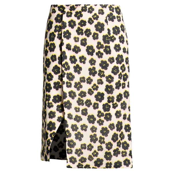 【貨物輸送無料】 ランバン レディース スコート ボトムス Midi skirts Beige レディースファッション-スカート-ボトムス