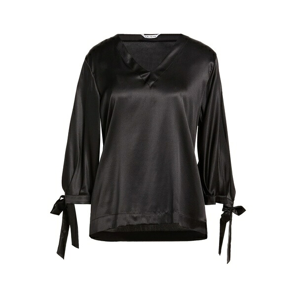 【送料無料】 キャリバン レディース Tシャツ トップス Tops Black｜asty