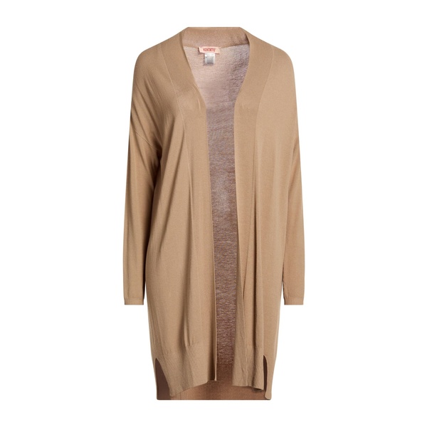 【貨物輸送無料】 コンタット レディース ジレー アウター Cardigans Brown