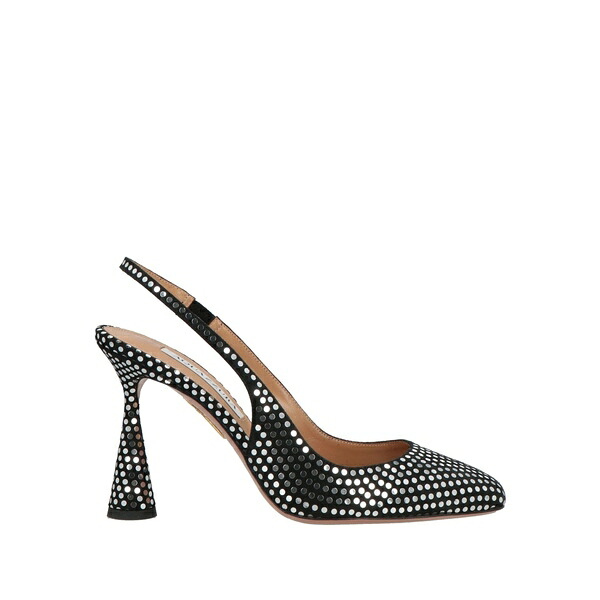 【貨物輸送無料】 アクアズーラ レディース パンプス シューズ Pumps Black