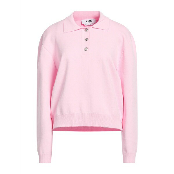 【送料無料】 エムエスジイエム レディース ニット\u0026セーター アウター Sweaters Pink
