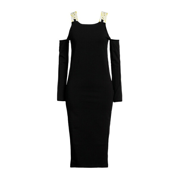 【送料無料】 ジーシーディーエス レディース ワンピース トップス Midi dresses Black｜asty