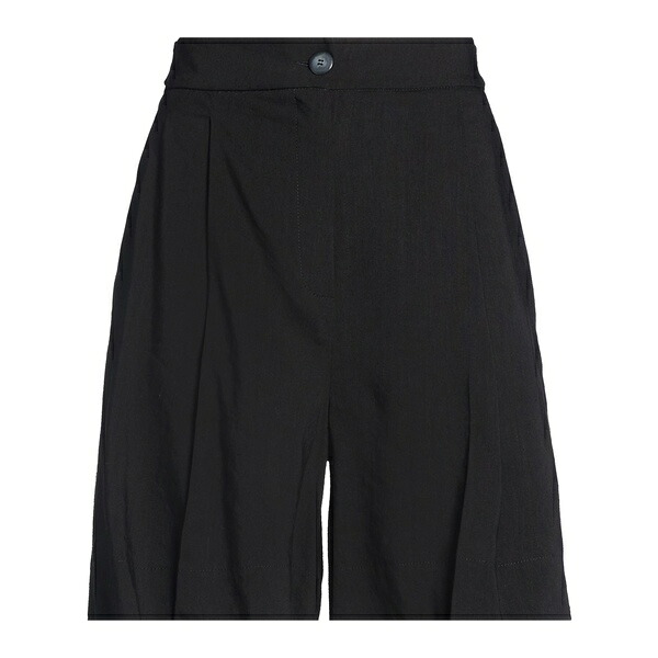 【貨物輸送無料】 マレーラ レディース 心地好いズボン下 ボトムス Shorts \u0026 Bermuda Shorts Black