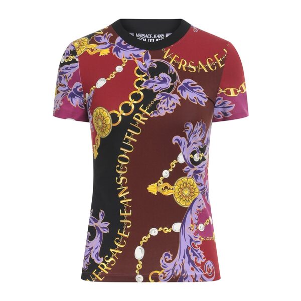 【貨物輸送無料】 呼びりん探し回る レディース ティーシャツ トップス T-shirts Red レディースファッション-トップス-Tシャツ・カットソー