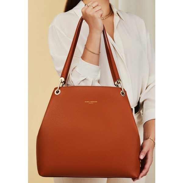 イザベル バーナード レディース ハンドバッグ バッグ ISABEL BERNARD Handbag kognak 【即納】