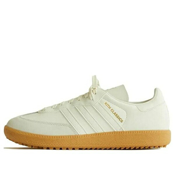 adidas アディダス メンズ スニーカー 【adidas x Kith Samba Spikeless Golf 'White Gum' IG5709】 サイズ US_7.5(25.5cm)｜asty