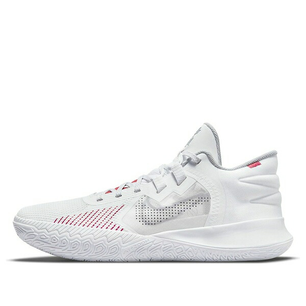 Nike ナイキ メンズ スニーカー 【Nike Kyrie Flytrap 5 'White University Red' CZ4100-100】 サイズ US_7(25.0cm)|asty