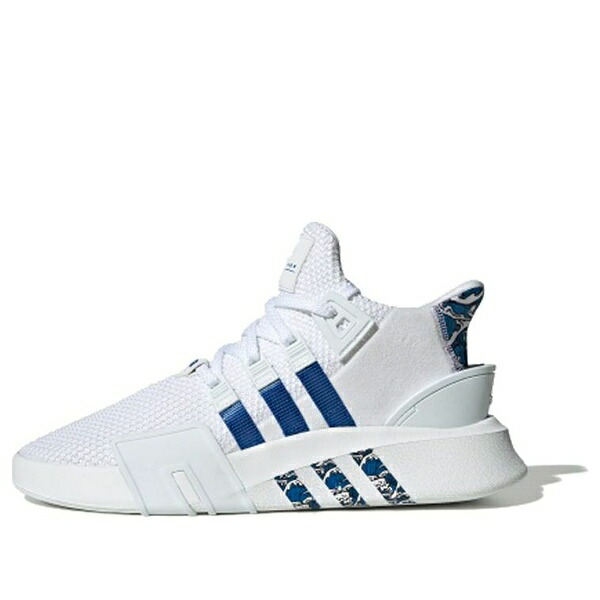 adidas アディダス メンズ スニーカー 【adidas originals EQT BASK ADV \u0027White Blue\u0027 FU9400】  大いさ US_8.5(26.5珊) スニーカー-メンズ靴