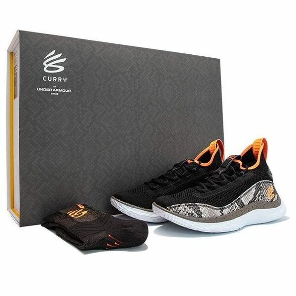 Under Armour アンダーアーマー メンズ スニーカー 【Under Armour Curry 8 \u0027Strike \u0026 Flow\u0027 3024429-005(S-BOX)】  大きさ US_9.5(27.5糎)