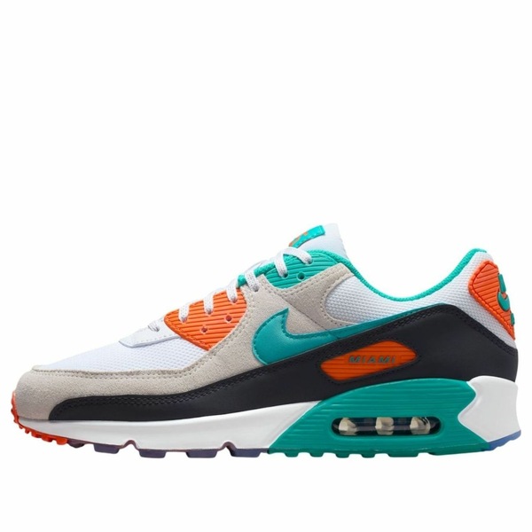 Nike ナイキ メンズ スニーカー 大気圏マックス 【Nike Air Max 90 \u0027Miami Dolphins\u0027 II7590-100】  大きさ US_12.5(30.5糎)
