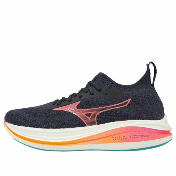 Mizuno ミズノ メンズ スニーカー 【Mizuno Neo Zen \u0027Baritone Blue Calypso Coral\u0027 J1GC259155】  大いさ US_10(28.0糎) メンズ靴-スニーカー-靴