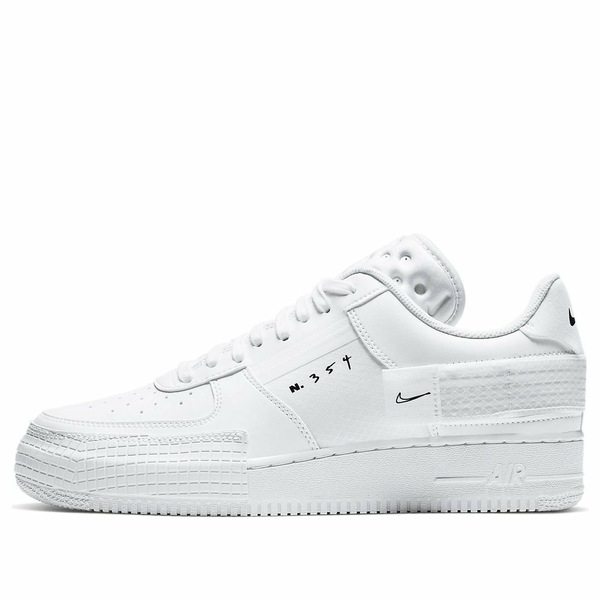 Nike ナイキ メンズ スニーカー 空軍 【Nike Air Force 1 Type 2 \u0027Triple White\u0027 CT2584-100】  大きさ US_12(30.0糎)
