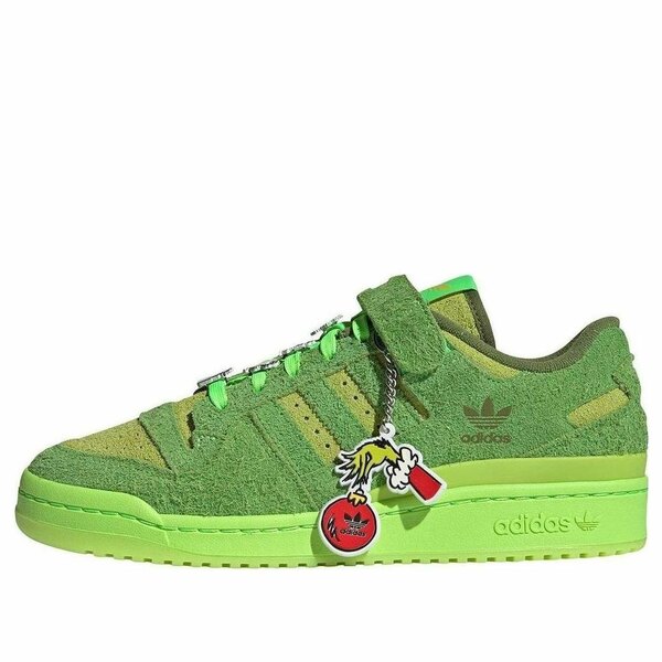 adidas アディダス メンズ スニーカー  【adidas Dr. Seuss x Forum Low \u0027Grinch\u0027 HP6772】  大いさ US_8(26.0珊) スニーカー-メンズ靴