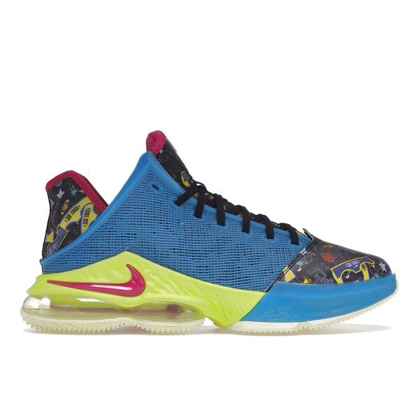 Nike ナイキ メンズ スニーカー 【Nike LeBron 19 Low LeBronival】 サイズ US_8.5(26.5cm) Blue/Pink-Volt｜asty