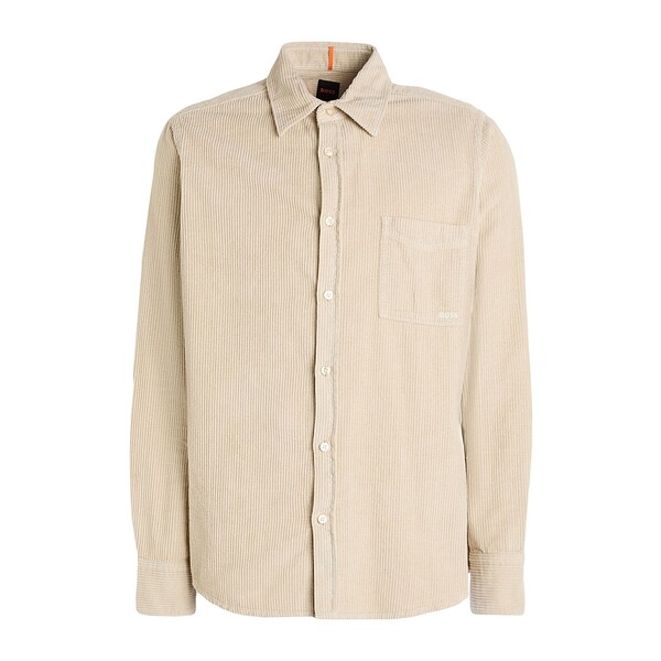 【送料無料】 ボス メンズ シャツ トップス Shirts Beige
