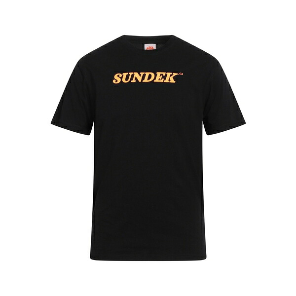 【送料無料】 サンデッキ メンズ Tシャツ トップス T-shirts Black