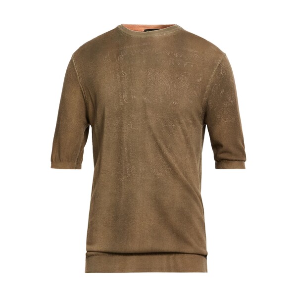 【送料無料】 エンアバンス メンズ ニット&セーター アウター Sweaters Brown
