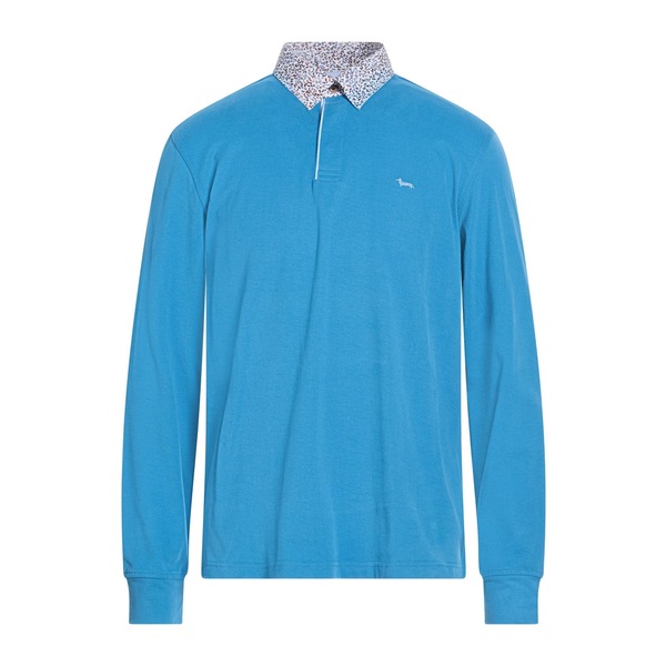 【送料無料】 ハーモント & ブレイン メンズ Tシャツ トップス Polo shirts Azure 21,445円