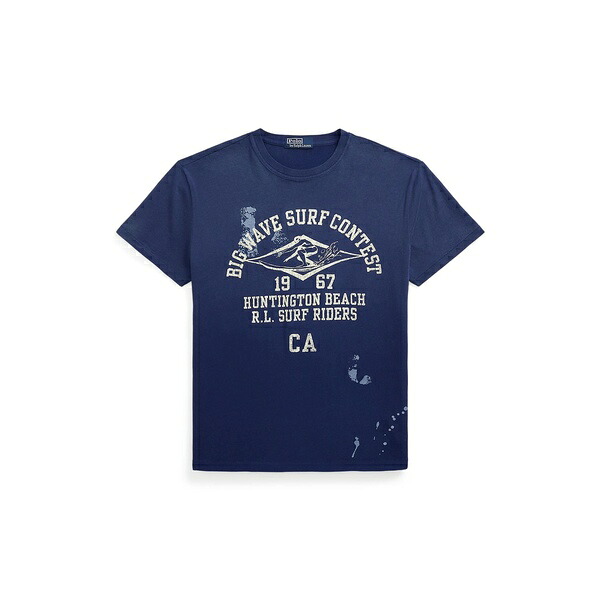 【送料無料】 ラルフローレン メンズ Tシャツ トップス T-shirts Blue